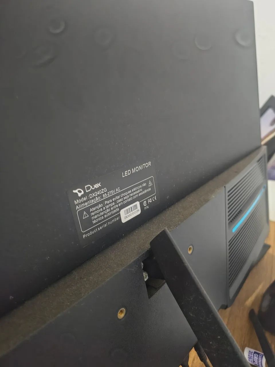 Monitor Duex 24 Polegadas, 1ms, 165Hz, FreeSync, HDMI/DP - Foto 2