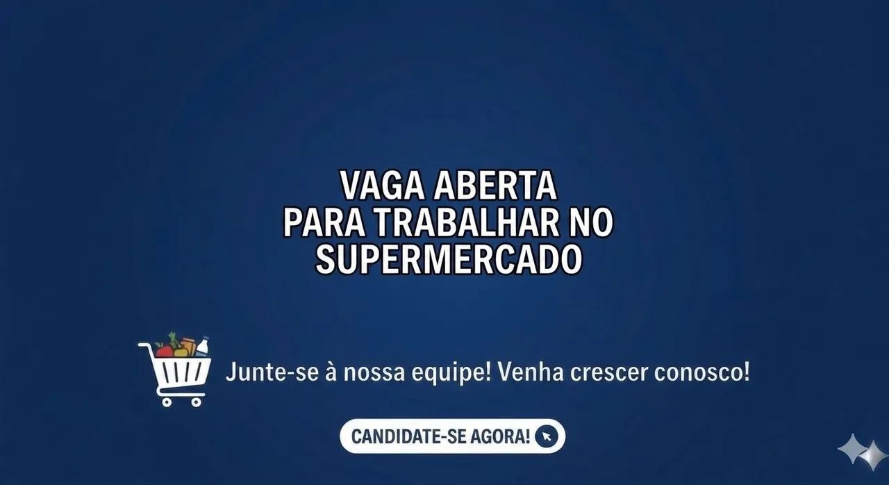 VAGA DE EMPREGO ABERTA - SP