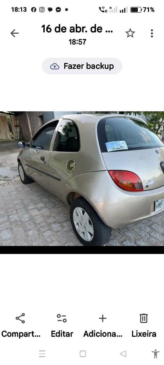 Ford KA GL 1.0i Zetec Rocam 2000