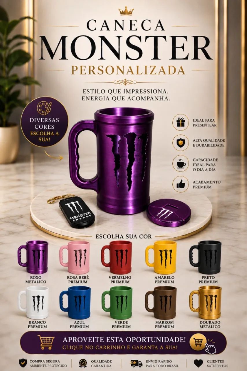 Kit monster - personalizado