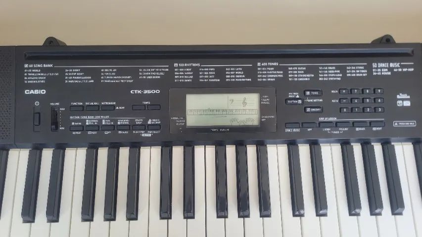 Teclado Musical Casio Ctk-3500 61 Teclas Pouquíssimo Usado - Foto 2