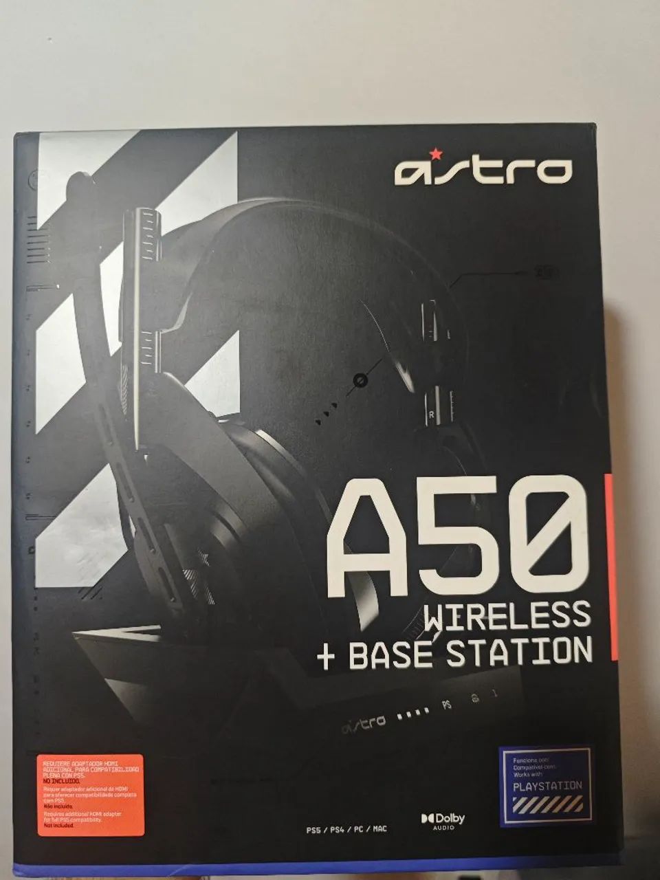 Headset astro a50 - leia o anuncia