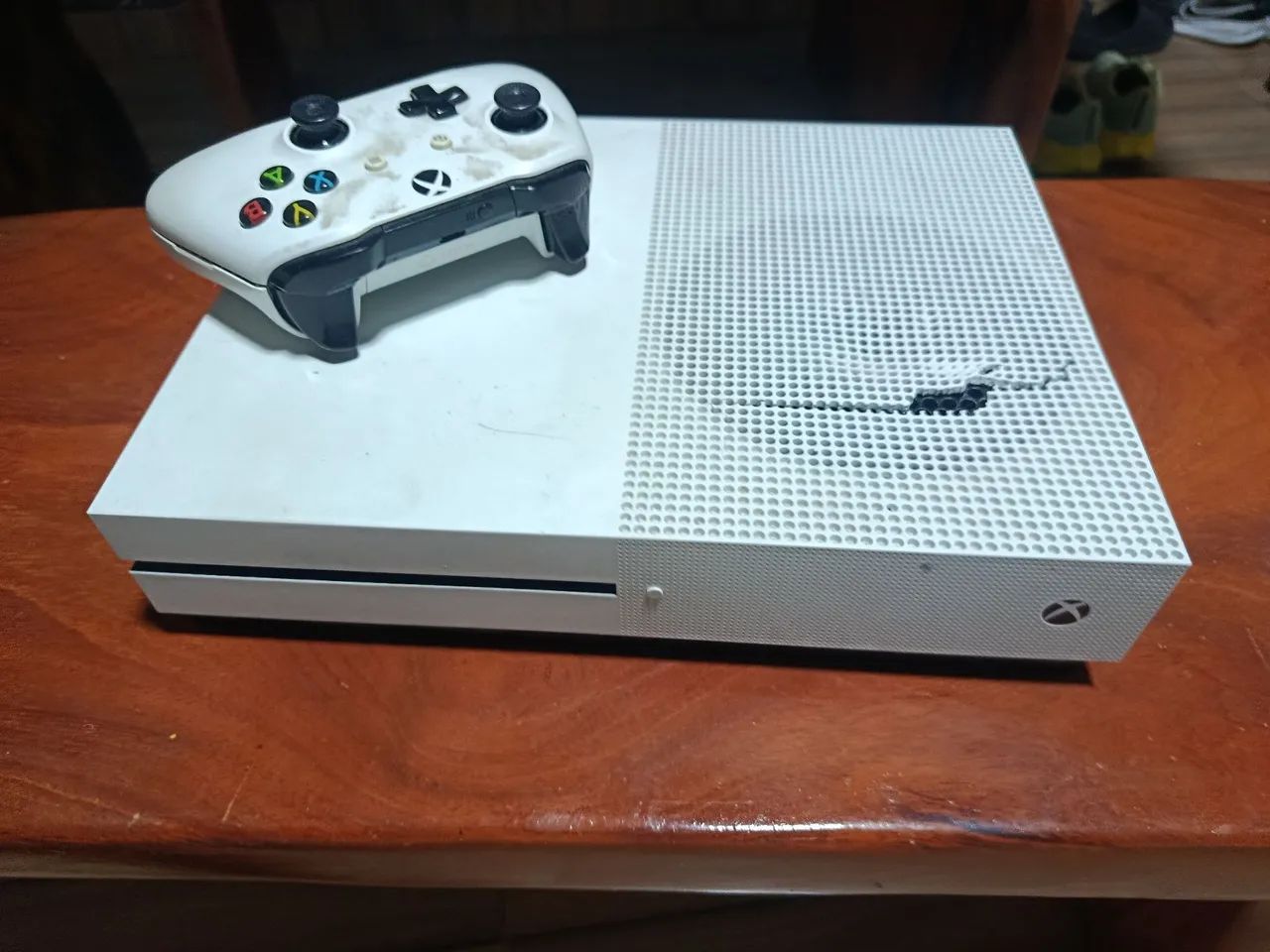 Xbox e controle com defeito ,retirar peça 