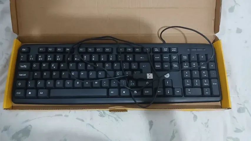 Teclado USB com Fio Bright - Foto 2