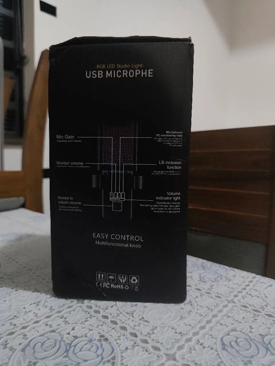 VENDO MICROFONE GAMER VIRWIR M6 - Foto 2