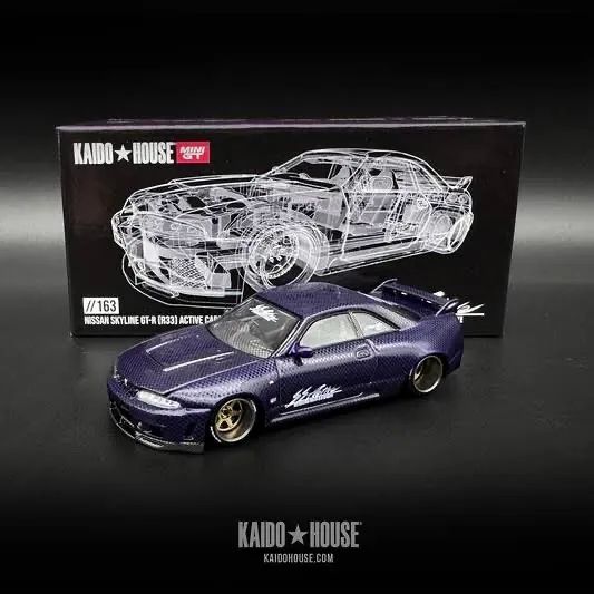 Kaido house 東京オートサロン 2025 GT-R R33 KAIDO HOUSE - Nissan Skyline GT-R (R33) Active Carbon R V2 #163