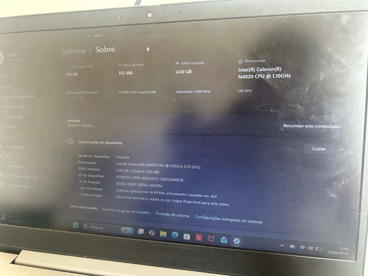 Notebook Lenovo  - Foto 5