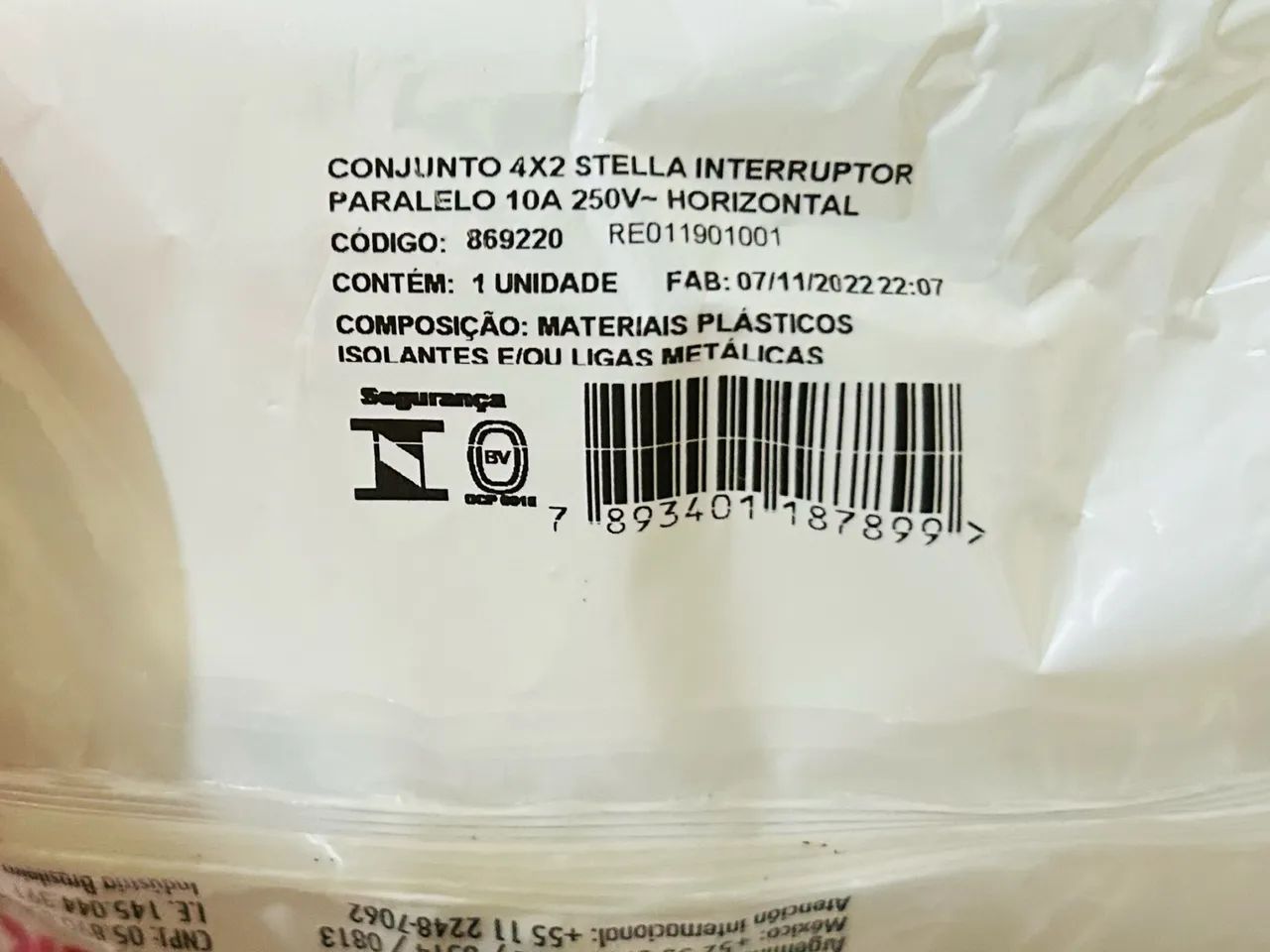 Conjunto de Interruptor Simples  - Foto 4