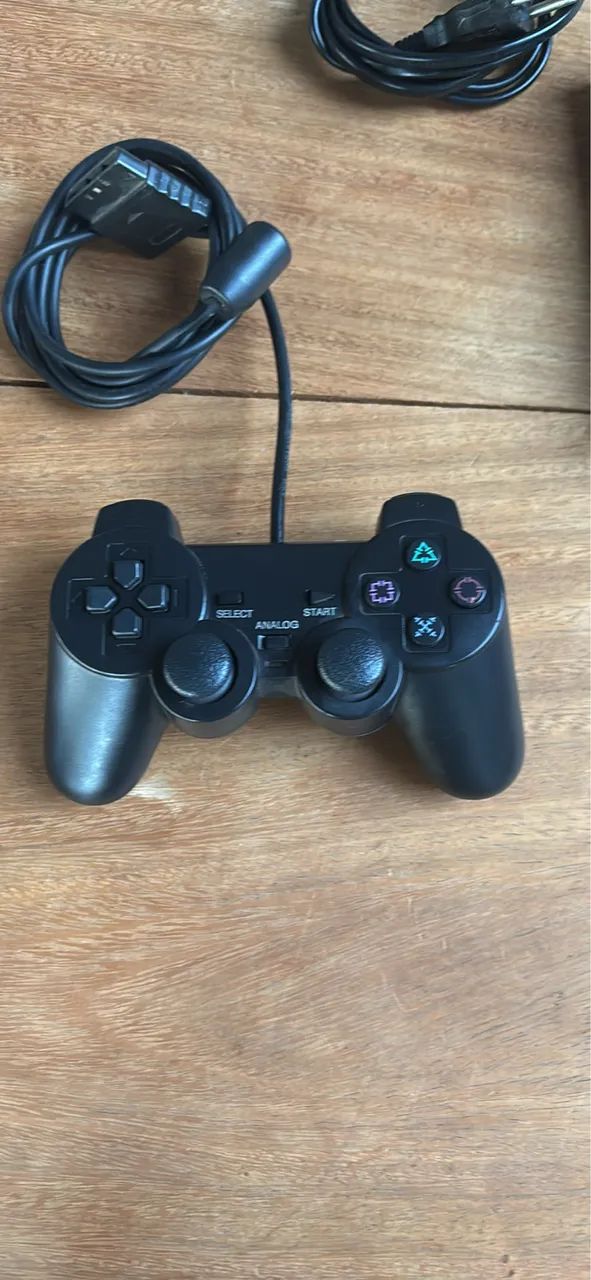 PlayStation 2 + 2 controles + cabos  - Foto 3