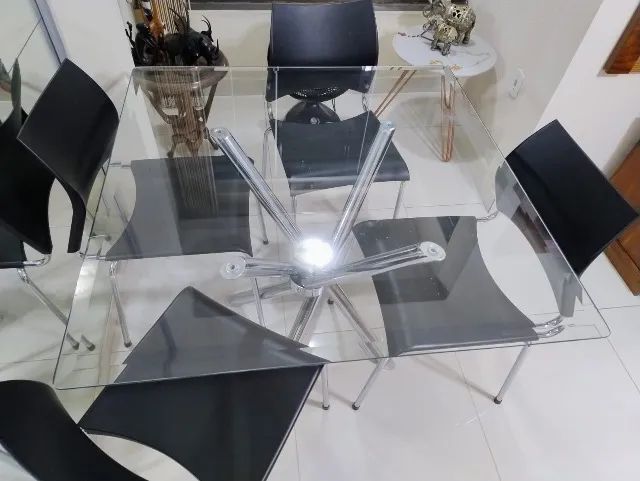 Mesa de jantar 4 cadeiras - Foto 2