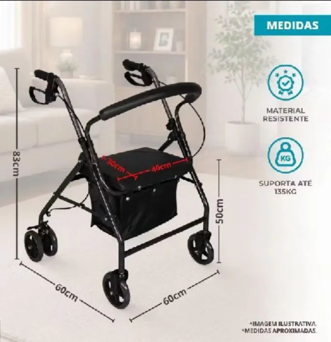 Andador para idoso - Foto 3