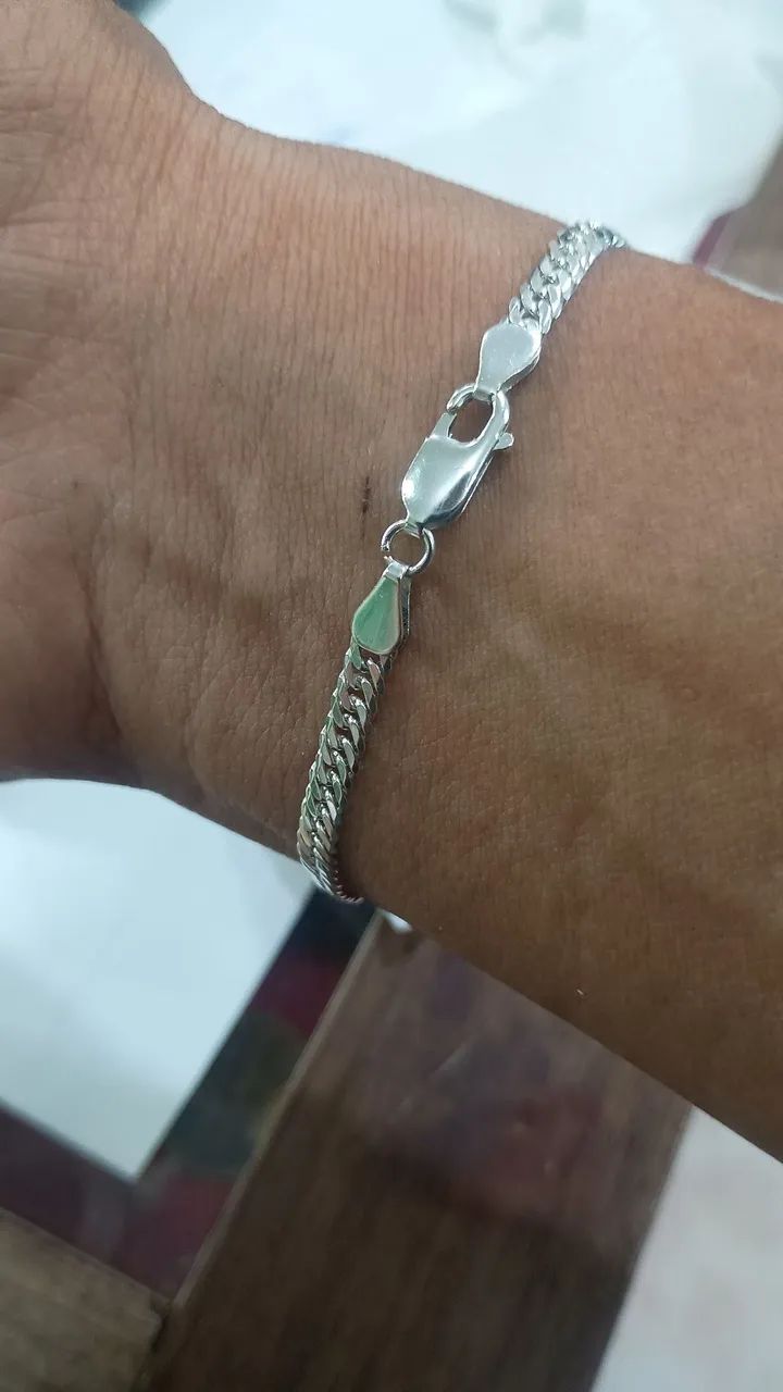 Pulseira de Prata  - Foto 2