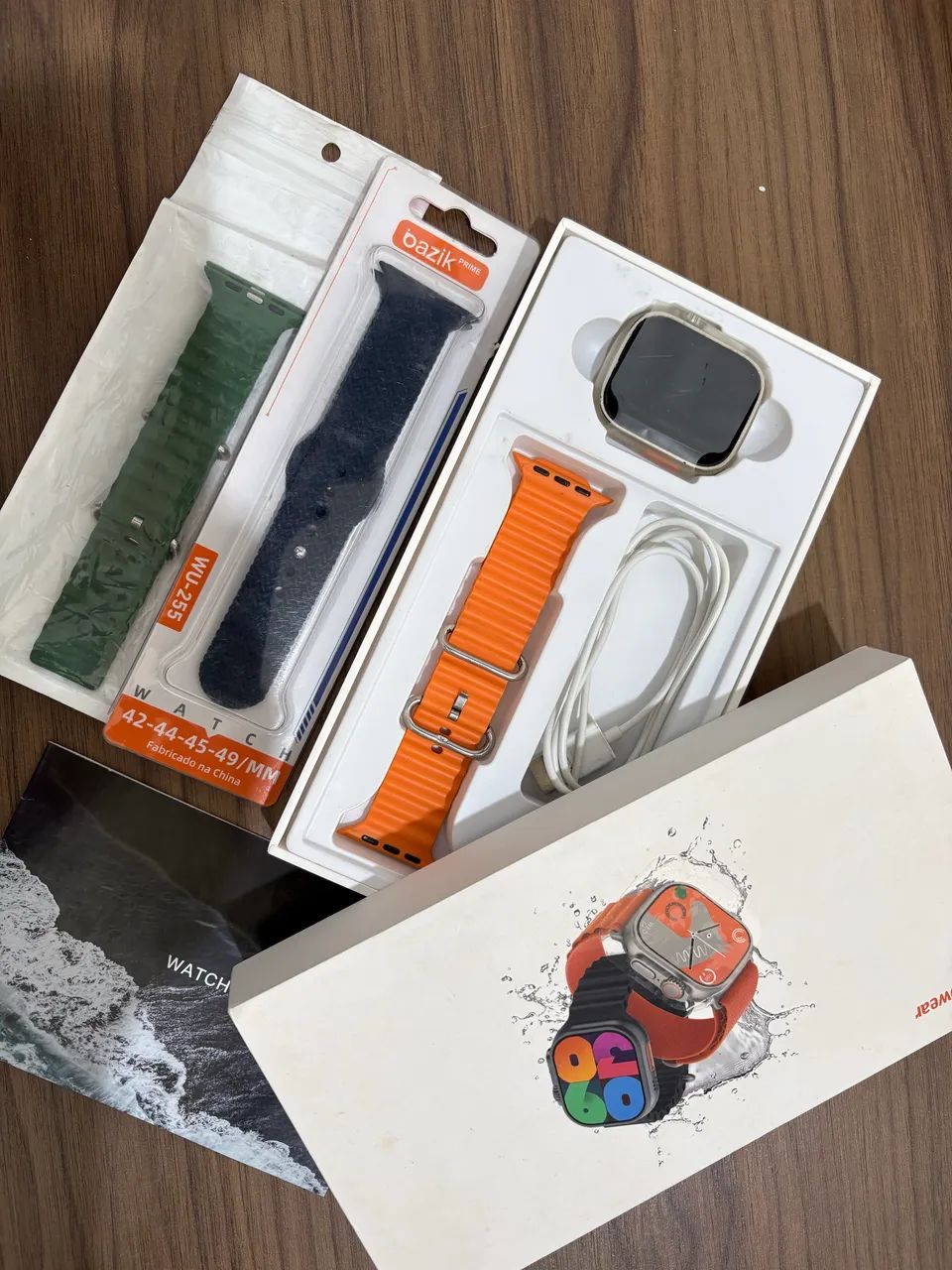 Ultra Watch CX 44MM c/ 3 pulseiras  - Foto 5