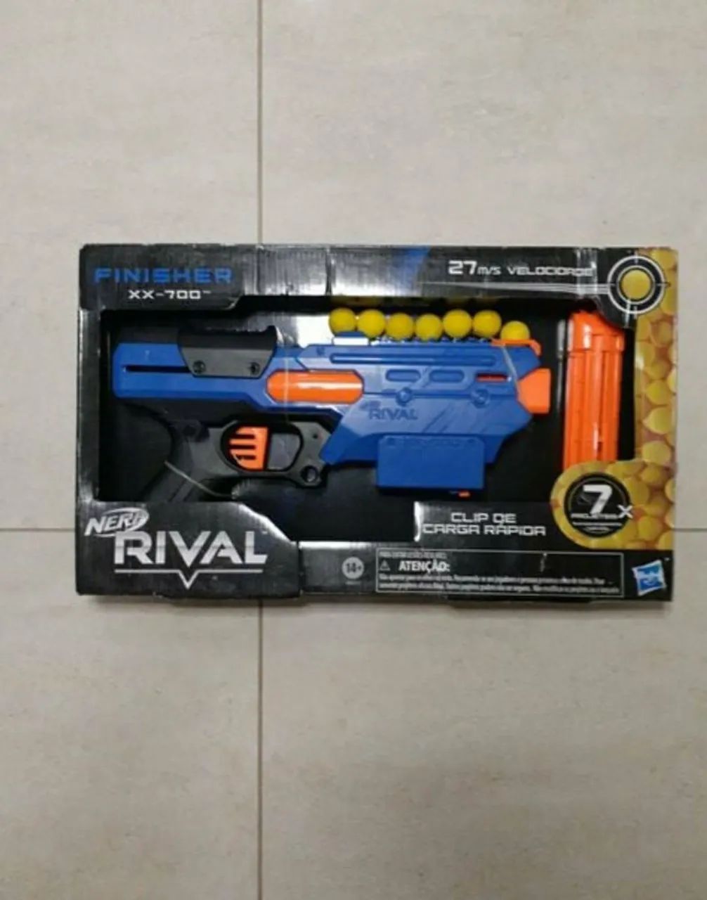Nerf Rival finisher xx-700 nova e lacrada 