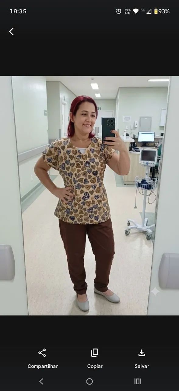 Pijama estampado em microfibra  - Foto 2