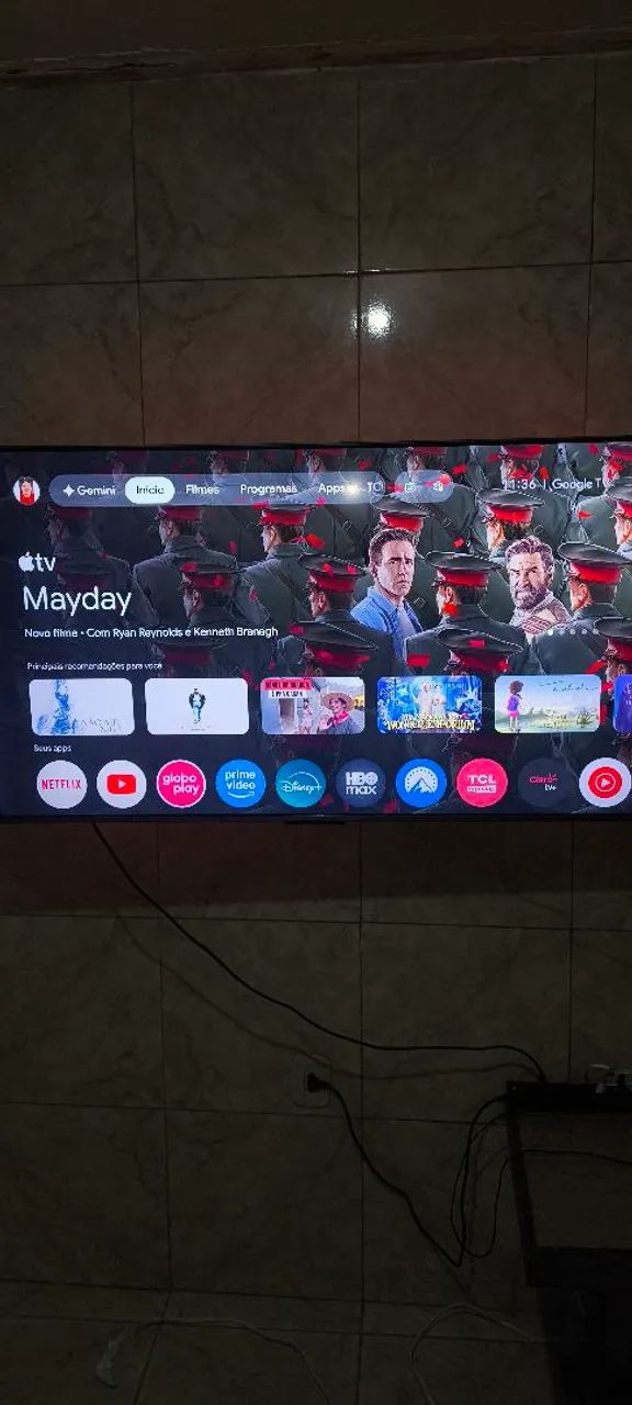 Smart TV TCL 55" 4K QD-Mini LED