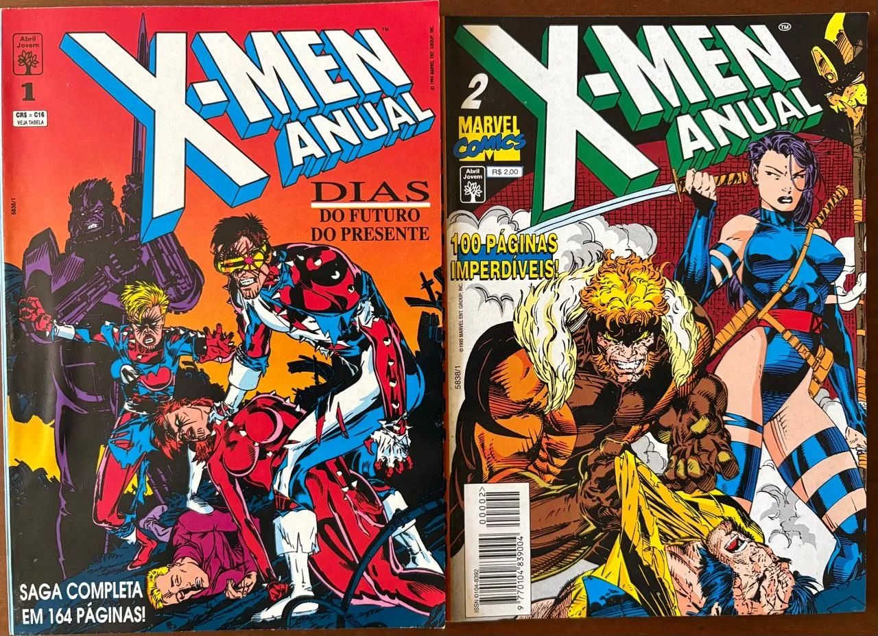 X-Men e Wolverine - 9 REVISTAS, quadrinhos clássicos Editora Abril - Foto 5