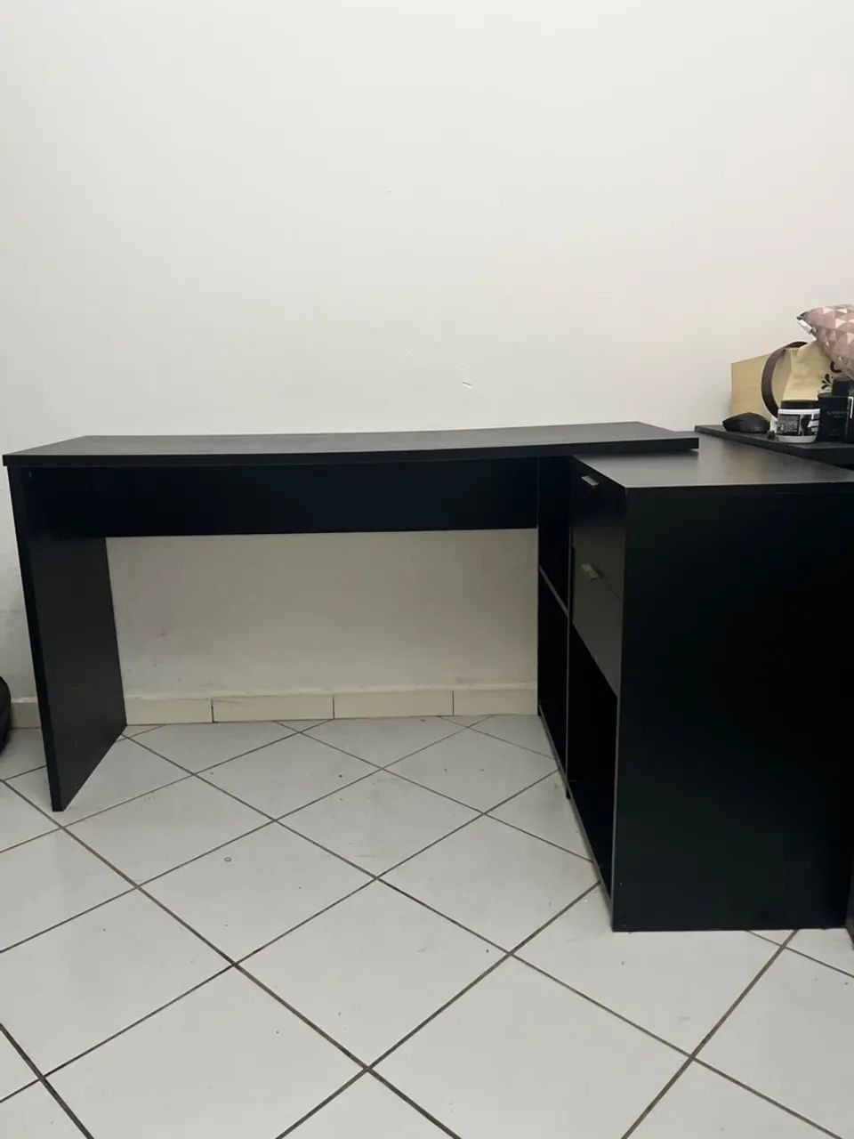 Mesa de escritório em L - Foto 4