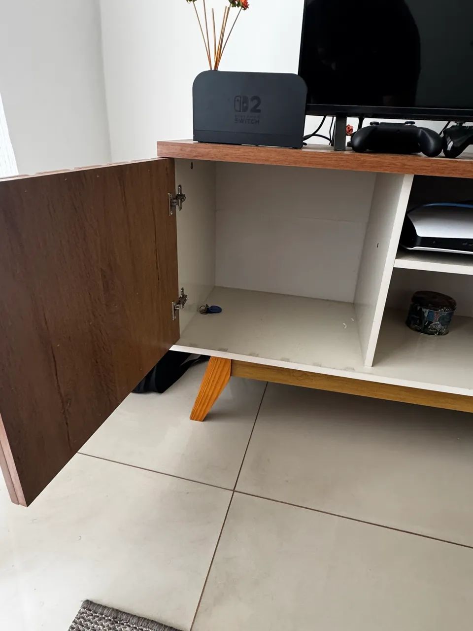 Rack estante para sala novo  - Foto 2