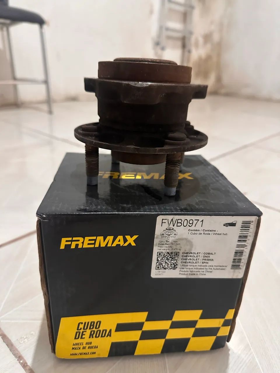 Cubo e rolamento ônix e prisma  - Foto 2