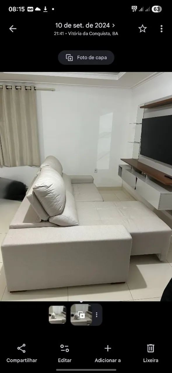 Sofá Jowanel retrátil - Foto 2