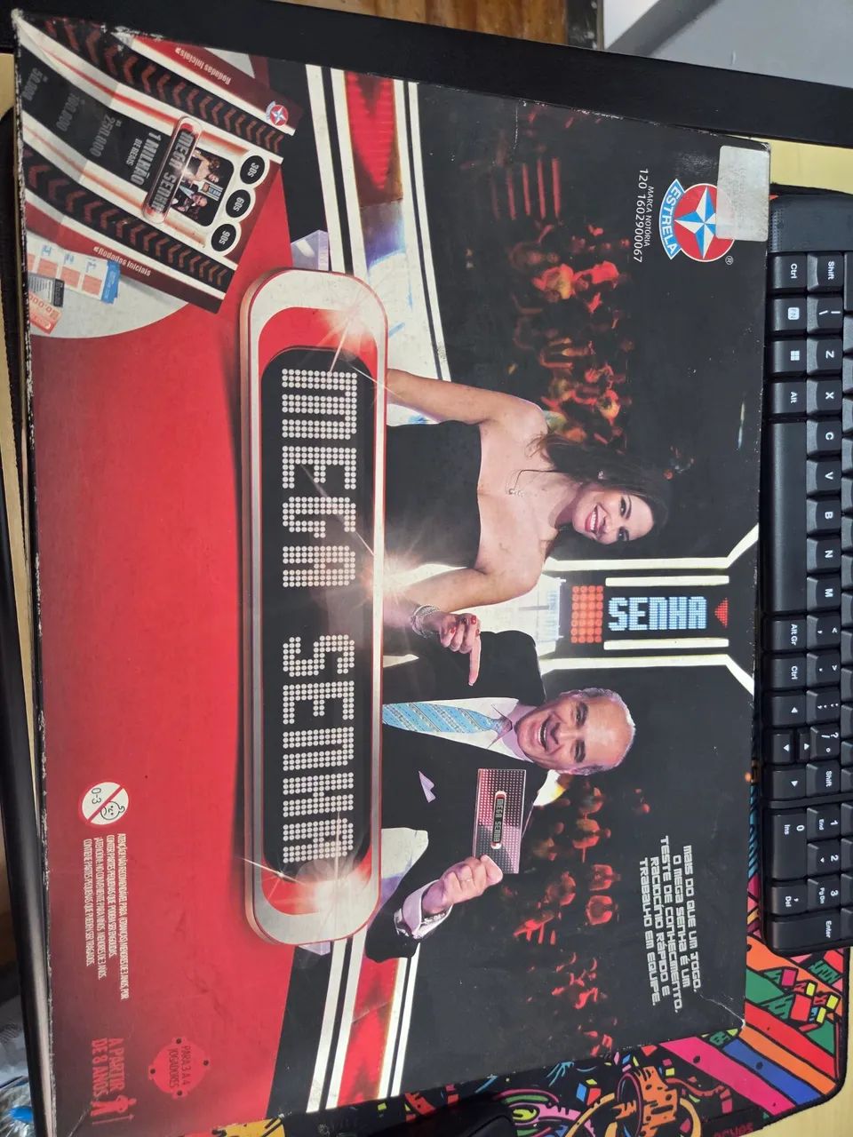 Jogo de Tabuleiro - MEGA SENHA