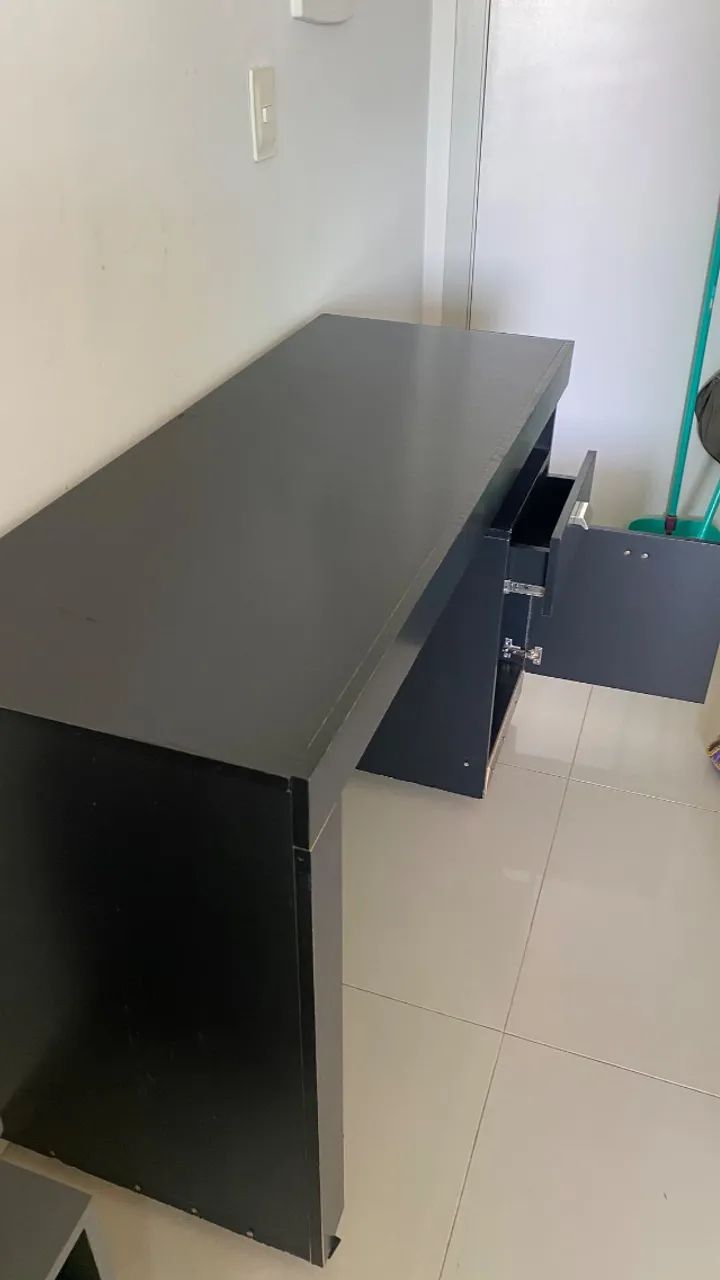 Escrivaninha Material Resistente: Fabricada em MDP, garantindo durabilidade. - Foto 2