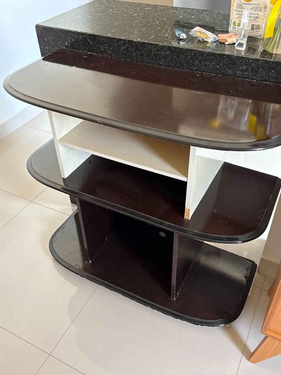 Rack de madeira 