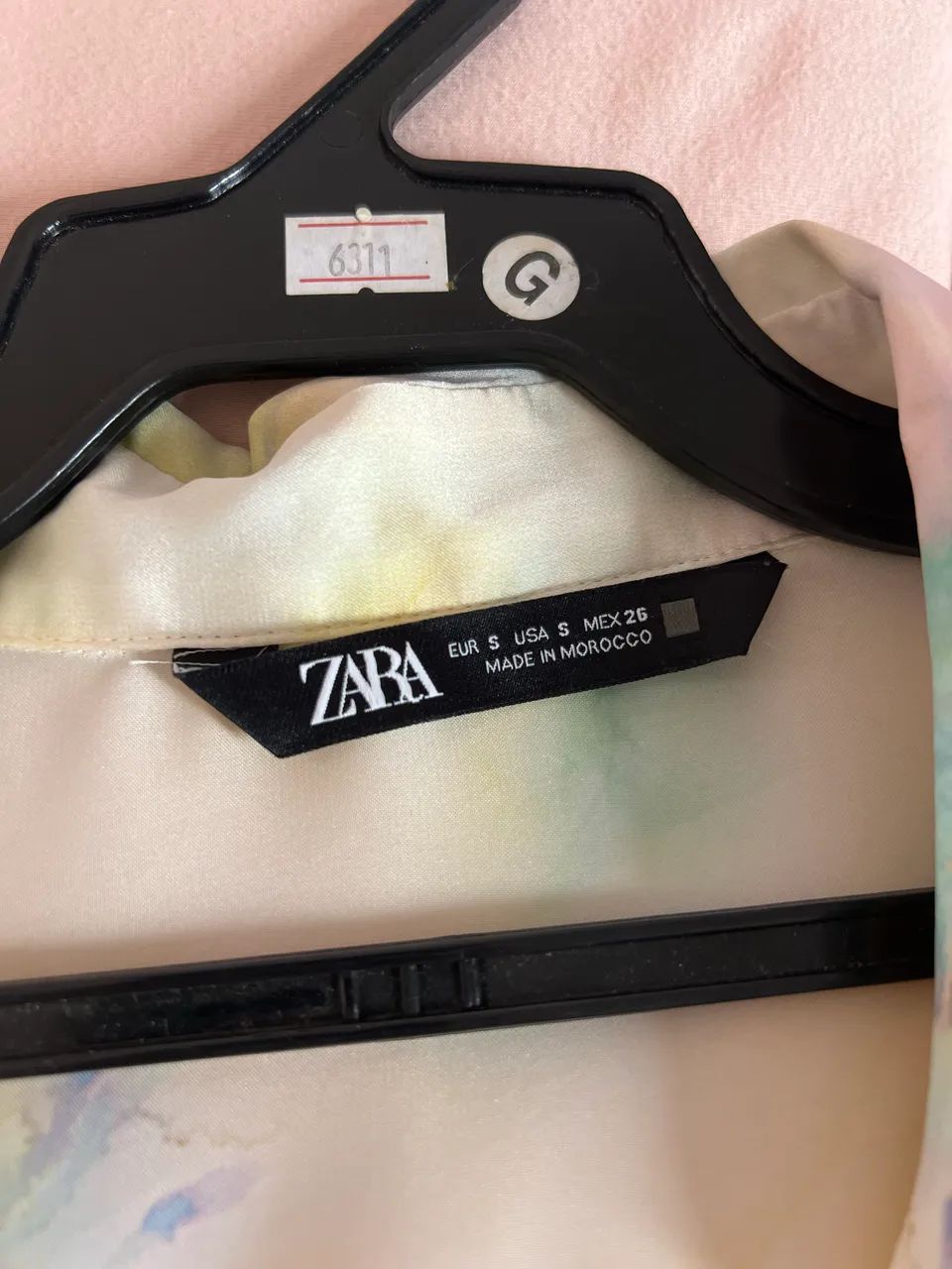 Camisa da Zara acetinada  - Foto 2