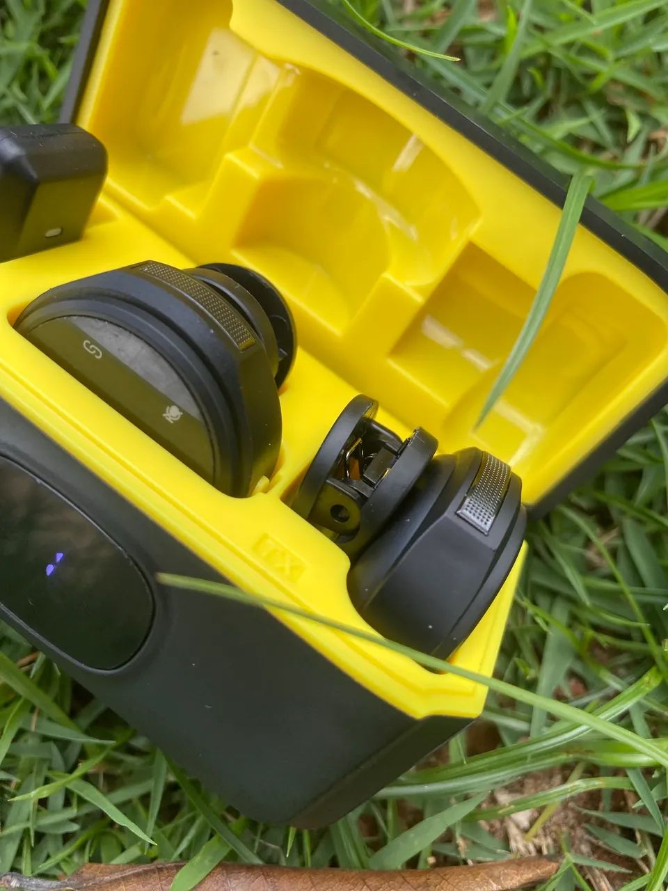 Lapela com 2 microfones botão + Cancelamento de Ruídos - Foto 5