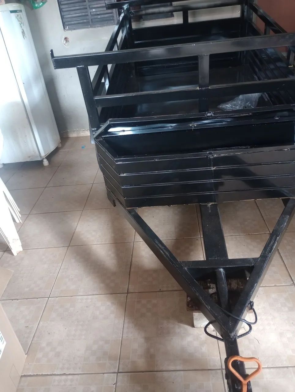 Carretinha chapa grossa legalizada metragem dispenso curiosos 1.73por 1.13 - Foto 2