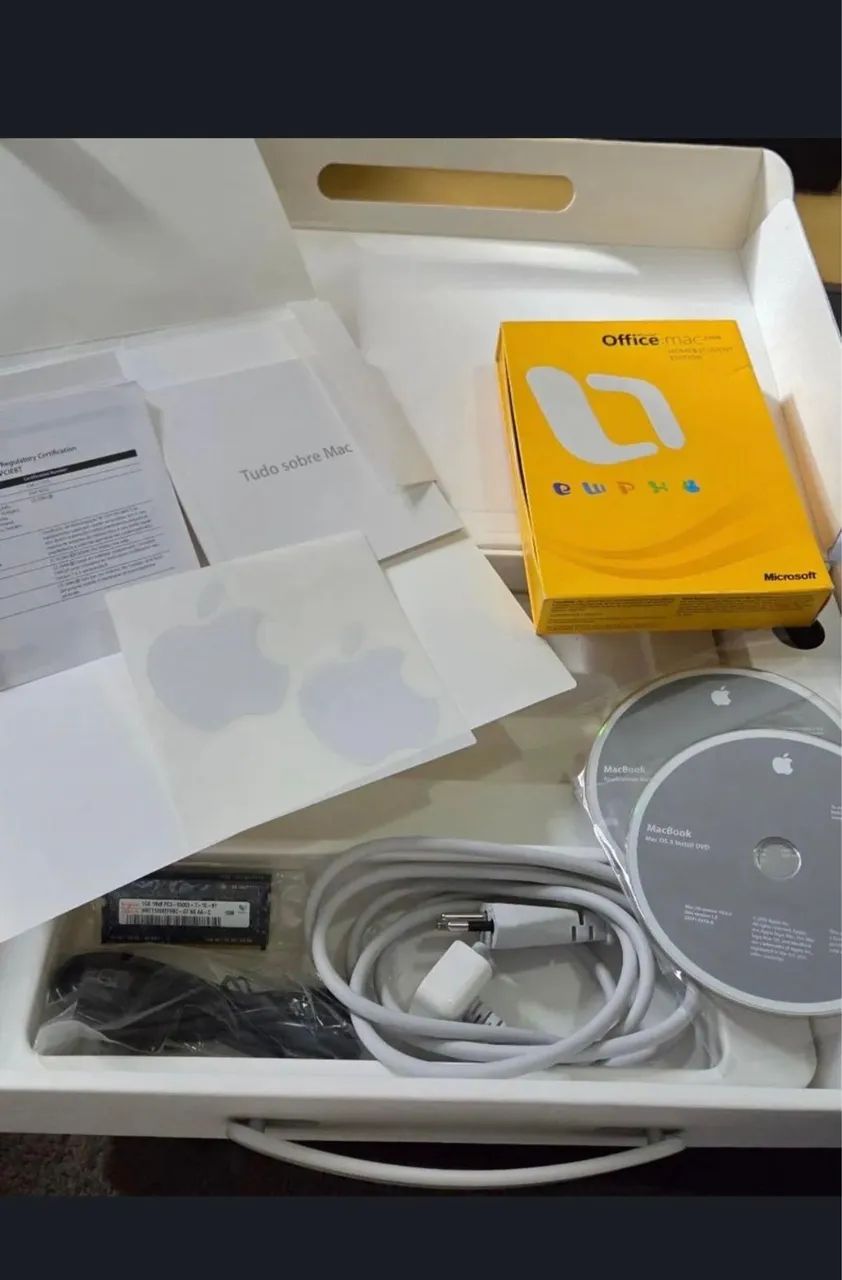 MacBook 2010 Branco 10 Gb de RAM 480 SSD - Foto 2