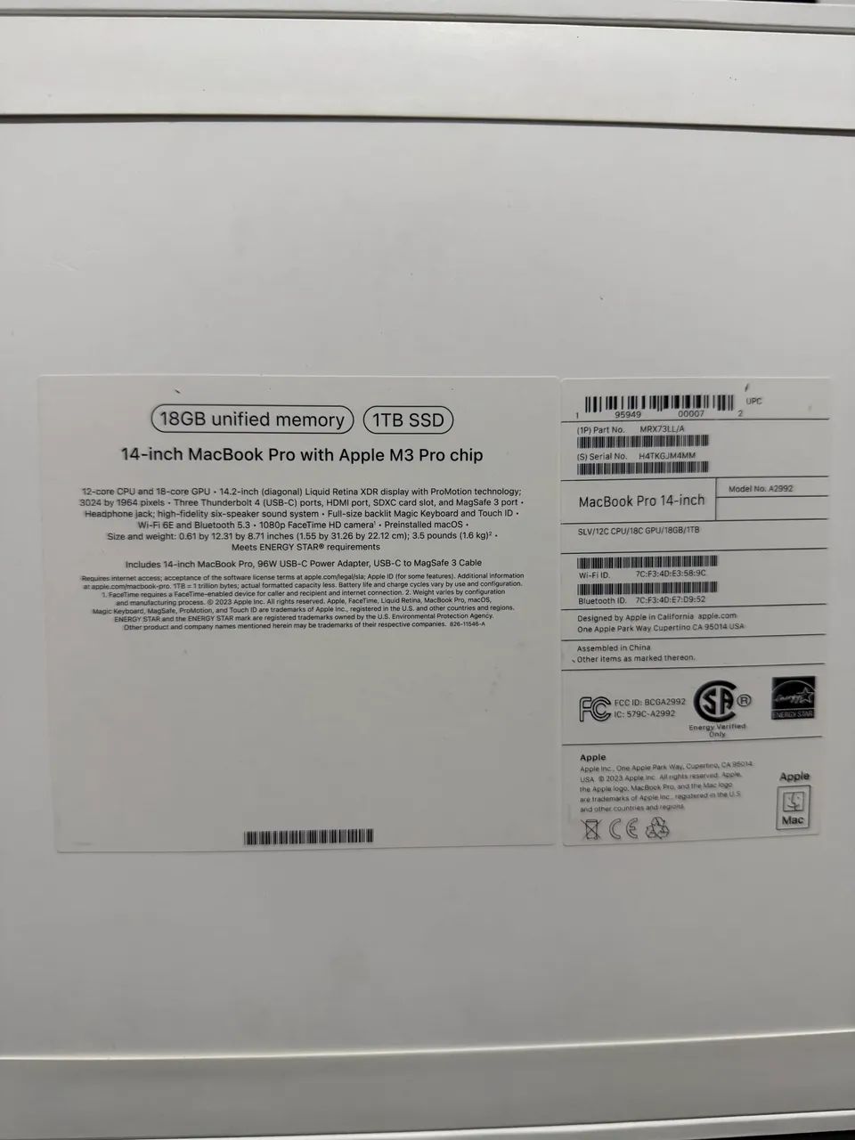MacBook Pro M3 Pro 1TB SSD 18GB RAM - Foto 4