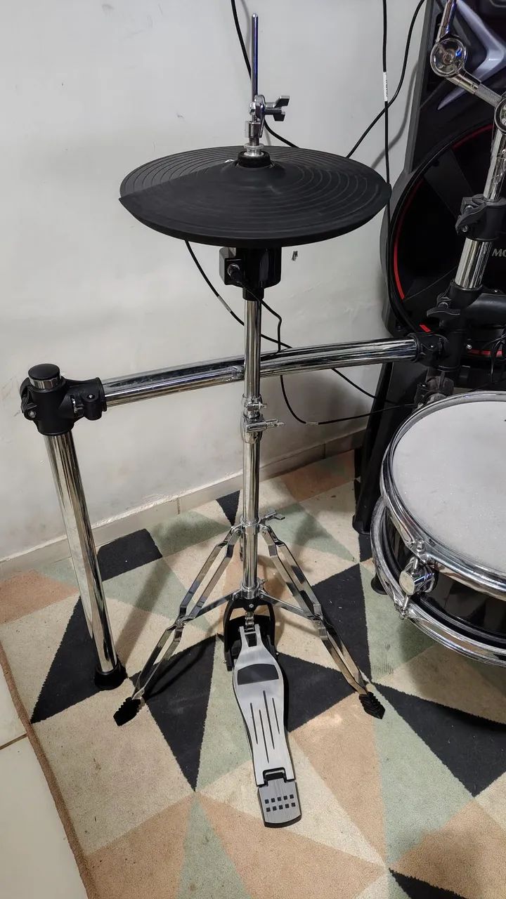 Bateria Eletronica AMW ED15 PRO + Interface de áudio - Foto 3