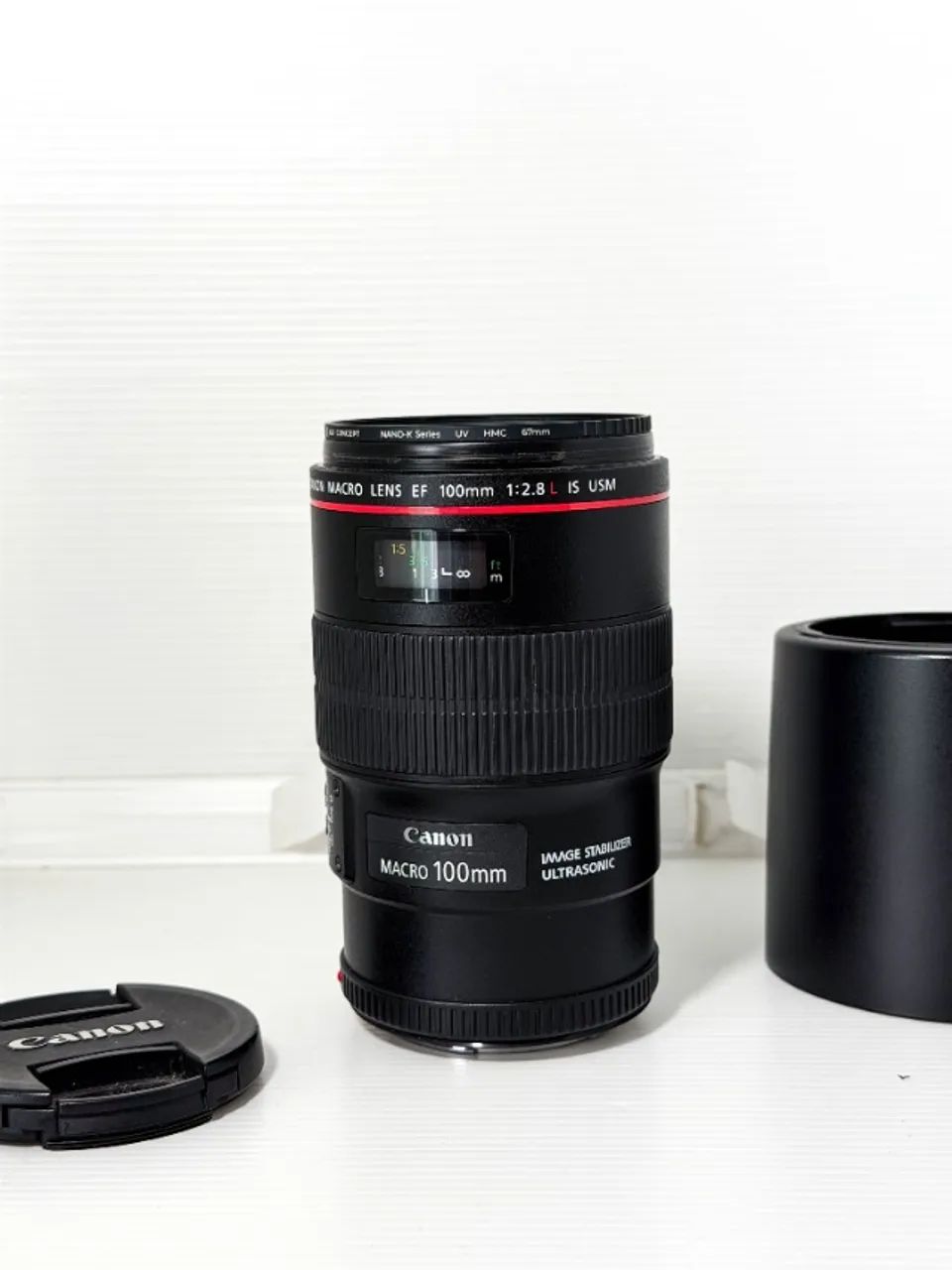 Canon EF 100mm f/2.8L Macro IS USM - Lente Macro Profissional