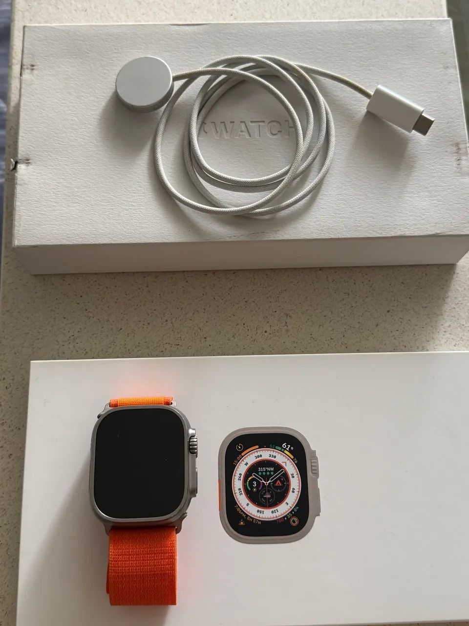 Apple Watch Ultra 1ª geração 49mm - Foto 5