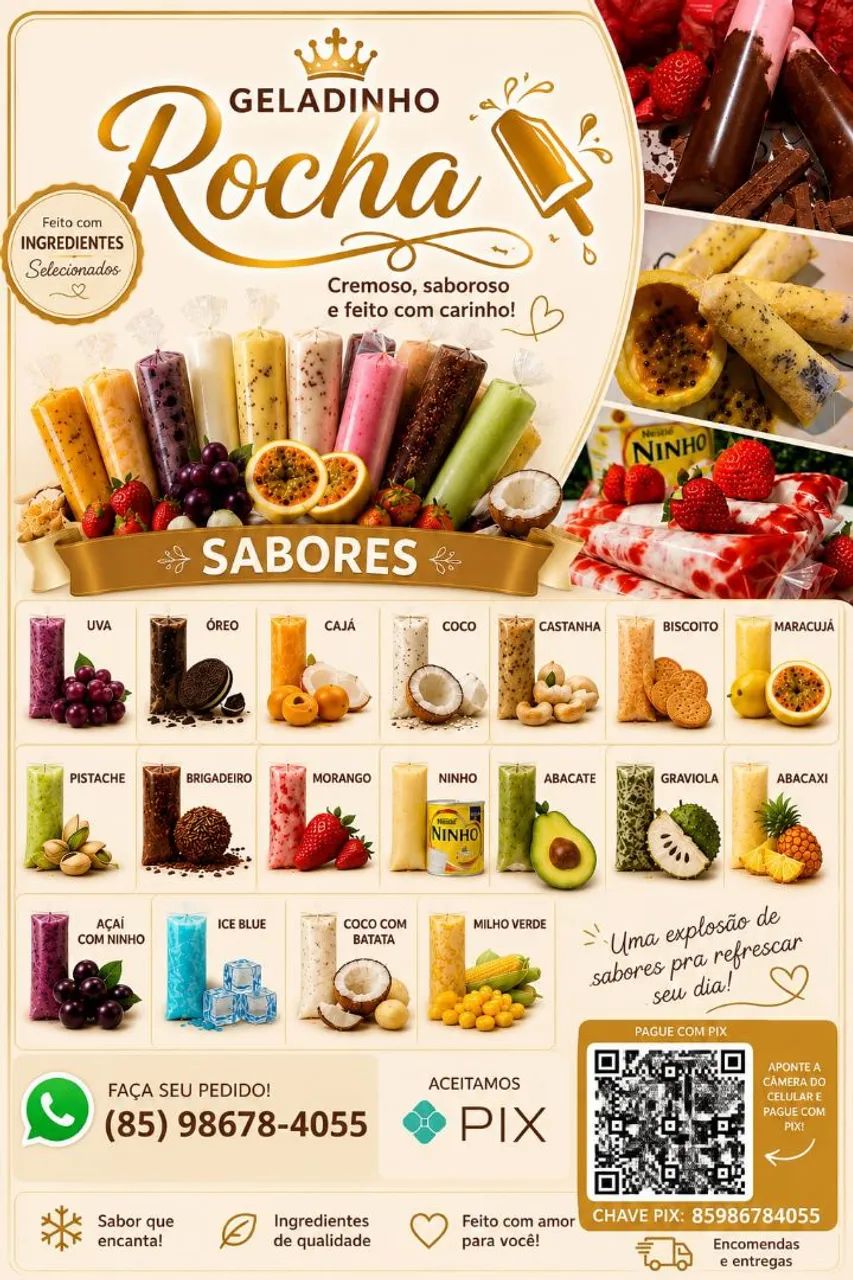 Geladinho Gurmer 1 real para revenda 