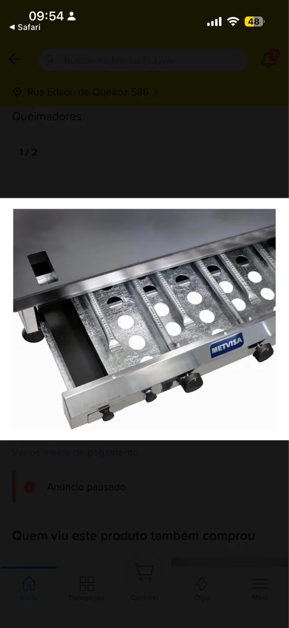 Chapa de hambúrguer, tapioca e etc. - Foto 2