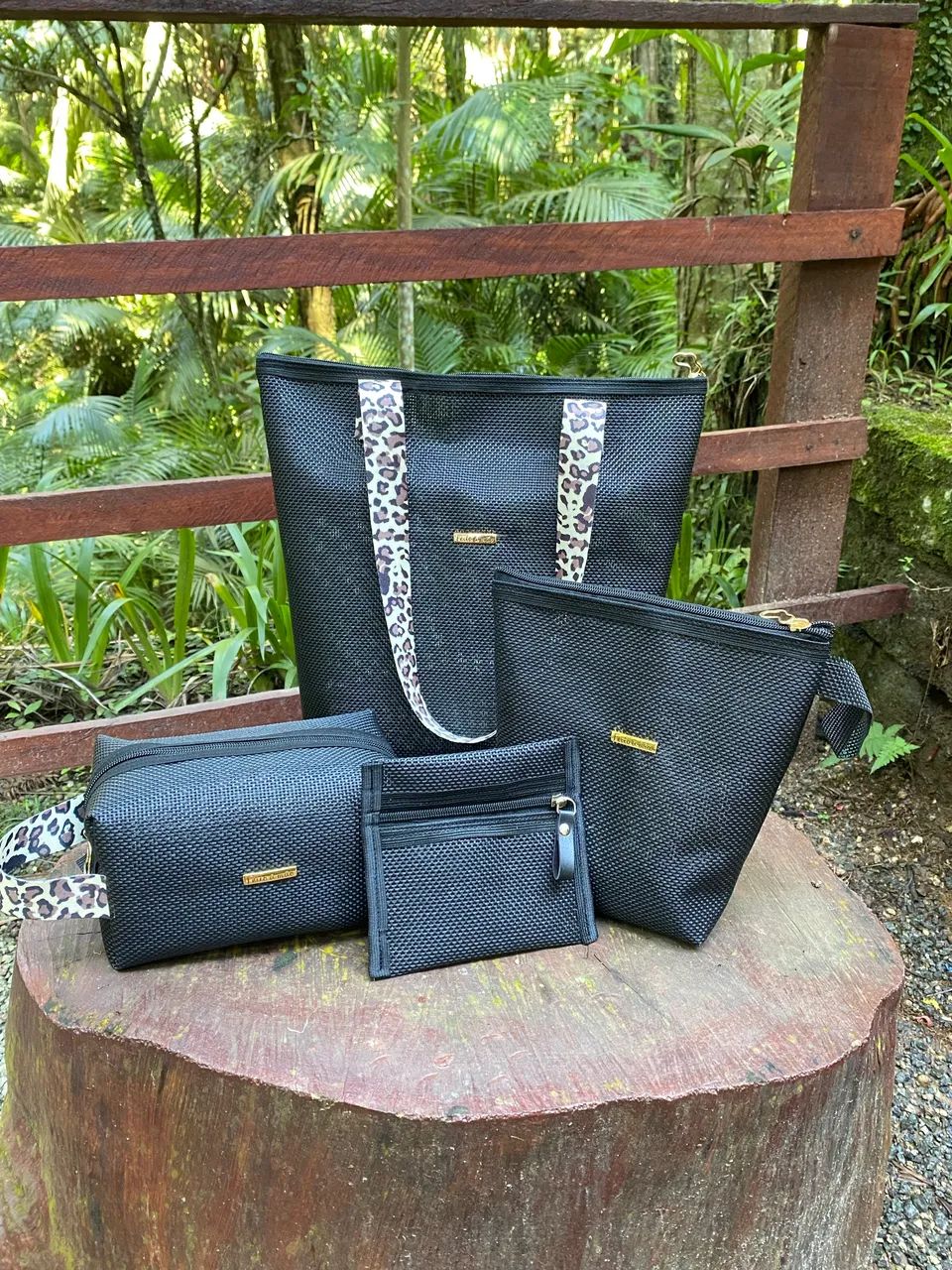 Kit bolsa black animal - Foto 2