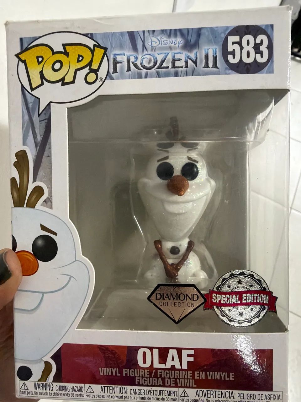 Funko Olaf edição special 583 