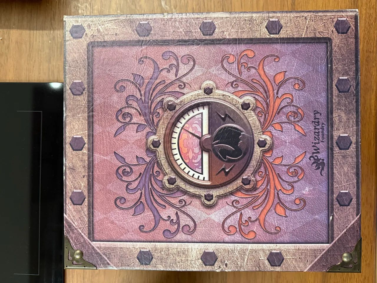 Caixa para cartas Magic em madeira - Foto 2
