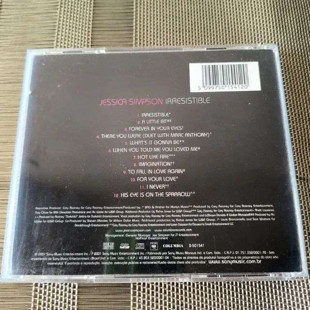 cd Jessica Simpson - Irresistible (2001) RARO - Excelente estado - Foto 4