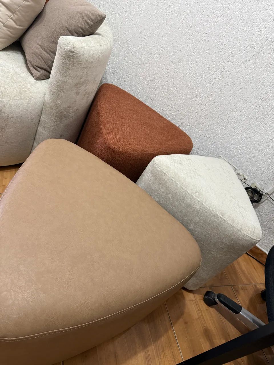 Trio Puff Orgânico S.e design - Foto 2