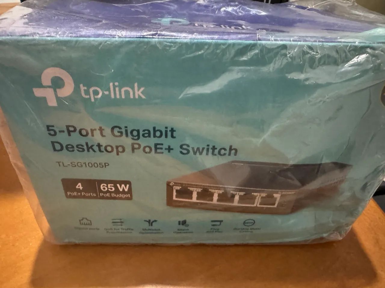 Switch tp link gigabit 5 portas