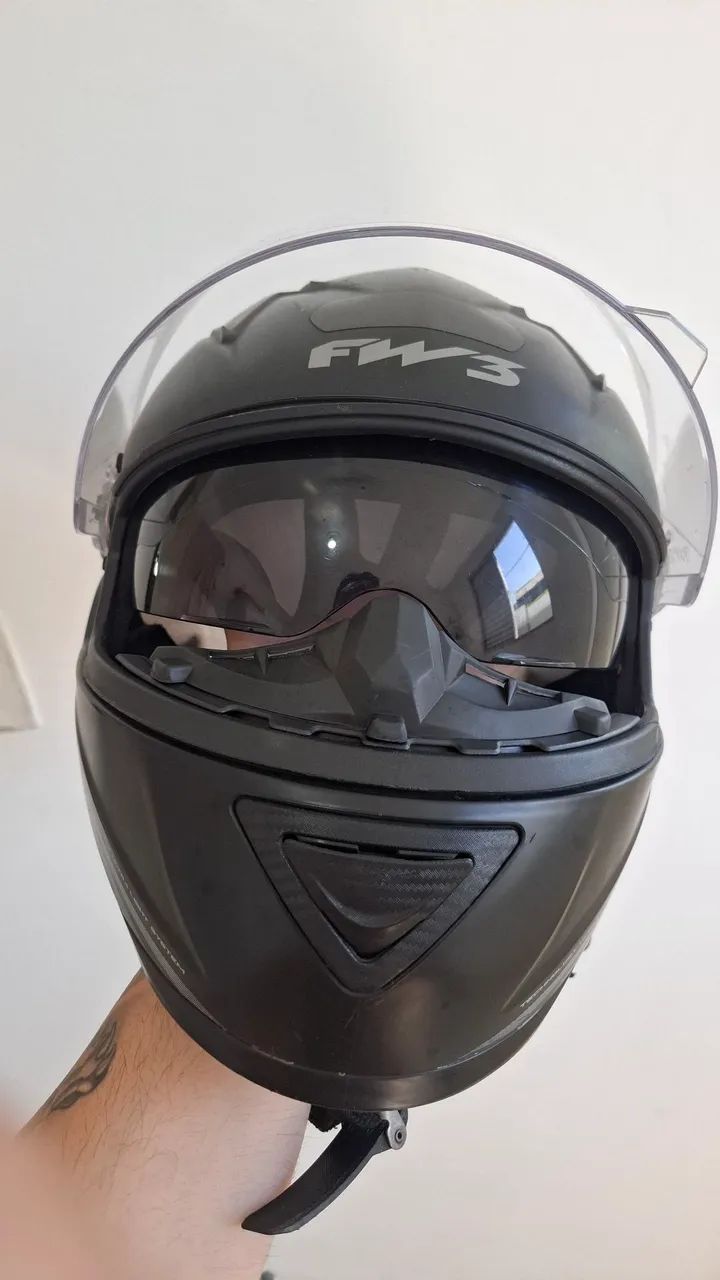 Capacete fw3 e spark - Foto 2