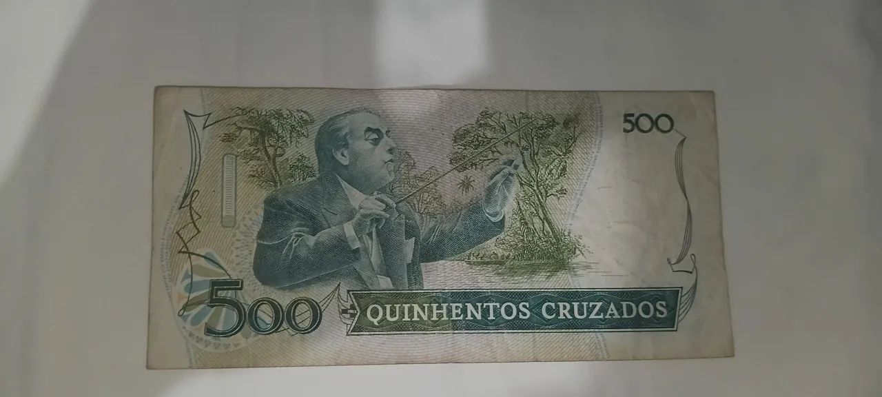Nota de 500 Cruzados - Foto 2