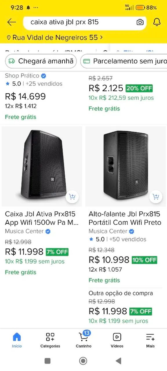  prx 815 jbl série 800 - Foto 4