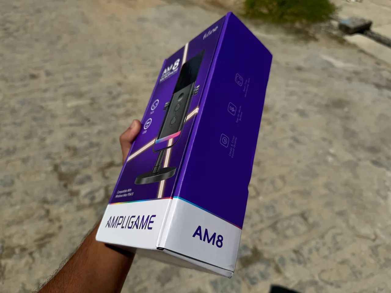 Microfone GAMER FIFINE AM8!! LACRADO!! PROMOÇÃO!! - Foto 3