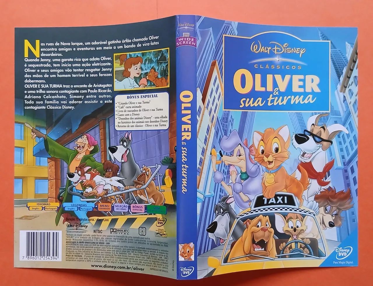 Dvd Oliver e Sua Turma - Clássicos Walt Disney  - Foto 3