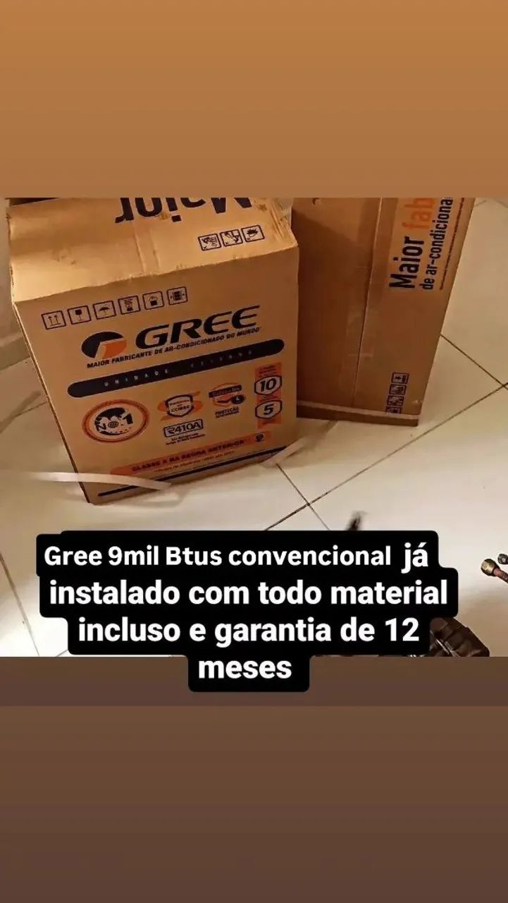 Ar condicionado 9mil Btus Novo - Foto 2